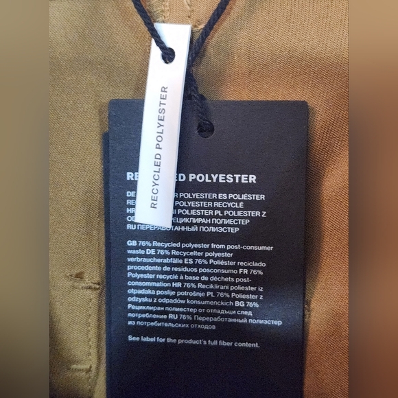 Weekday Brown High Rise Wide Leg Terra Suit Trousers Pants Size 36 - Picture 8 of 13